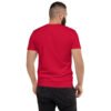 mens-fitted-t-shirt-red-back-6825800f48381.jpg Short Sleeve T-shirt